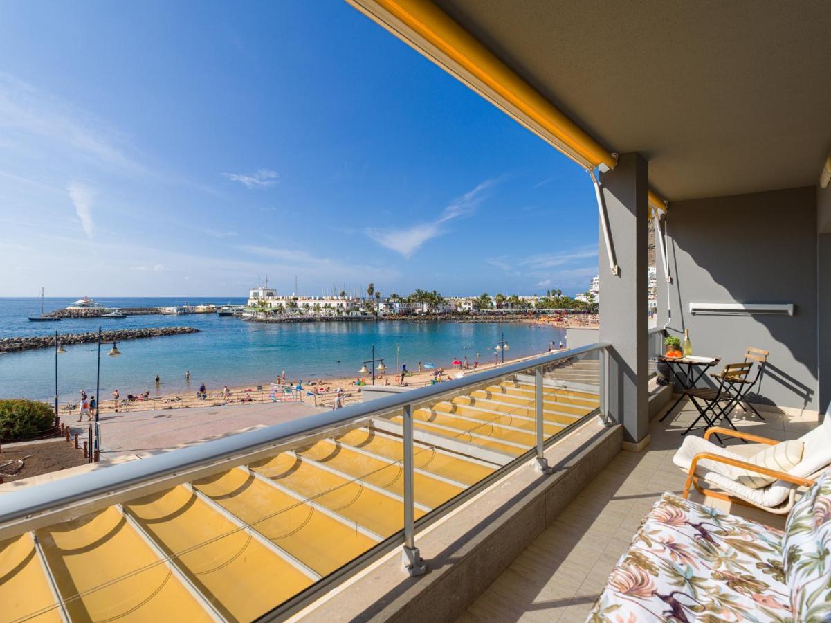 First Line Mogan Beach - Parking Free المظهر الخارجي الصورة